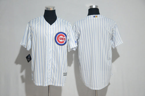 2017 Gold Program Jersey Chicago Cubs Blank White Cool Base Jerseys