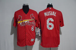 2017 Men St  Louis Cardinals 6 Stan Musial Cool Base Baseball Jersey