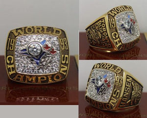 1993 MLB Championship Rings Toronto Blue Jays World Series Ring